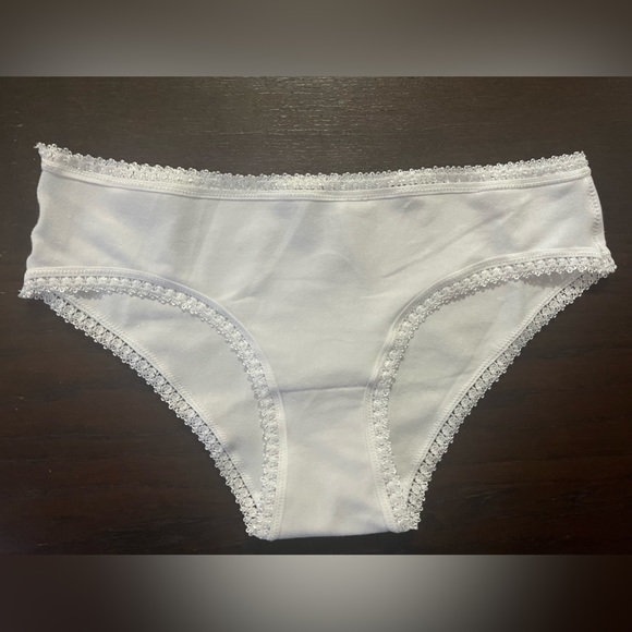 Bikini Handmade Panty White S - Picture 2 of 4